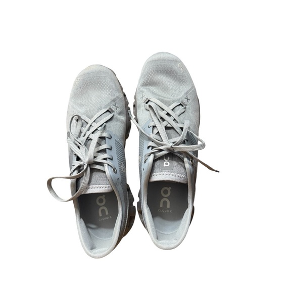 ON Running Cloud Sneakers in Light Grey Like New Men’s Size 8 - Picture 2 of 6